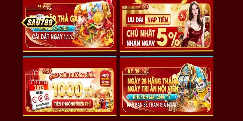 Khuyến mãi Sao789 - Phát thưởng ngẫu nhiên cho thành viên