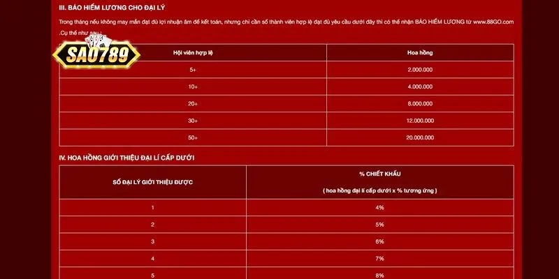 Quy định về bảo hiểm lương dành cho đại lý